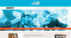 Desktop Screenshot of choicebaptist.org